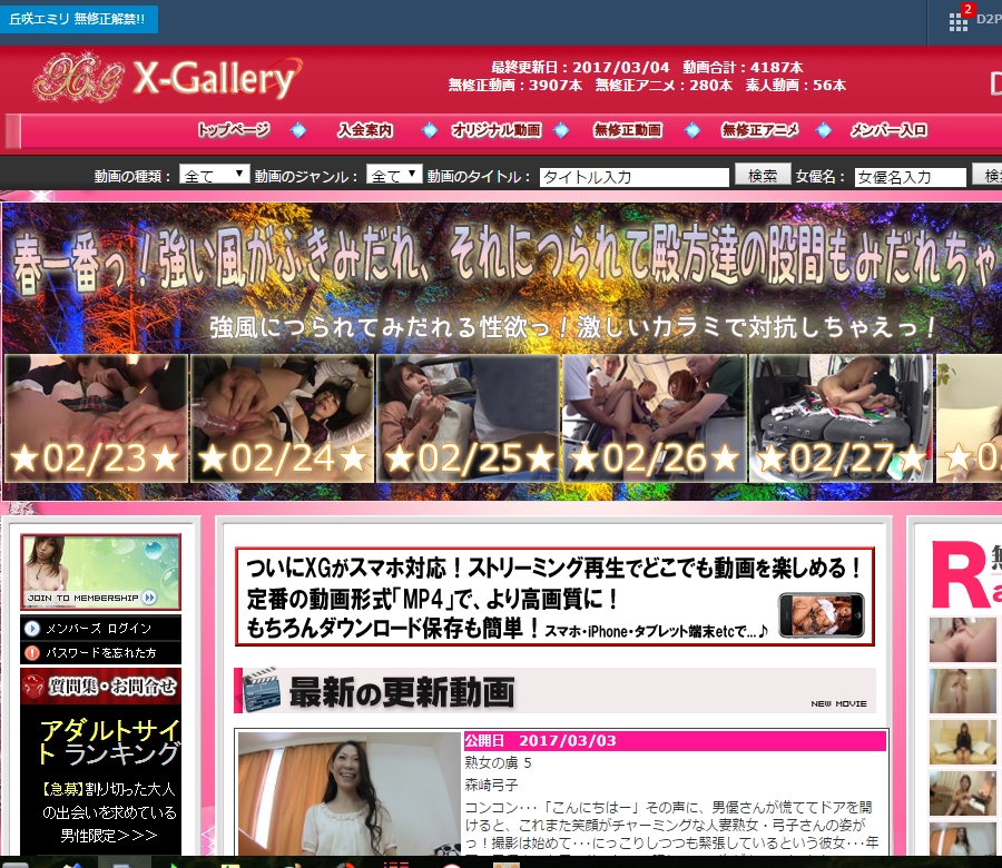 X-Gallery(エックスギャラリー)の総合評価